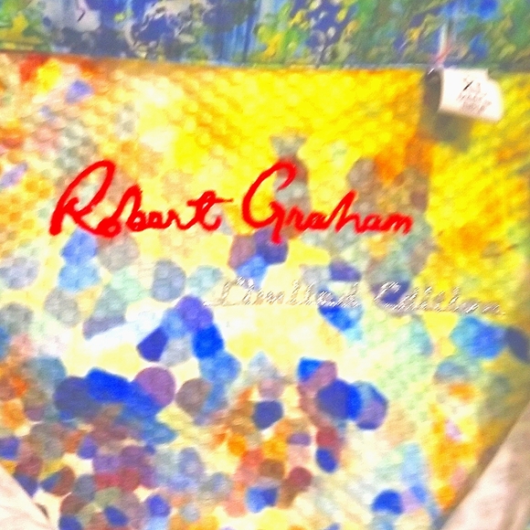 ROBERT GRAHAM Classic Fit BENTOO PARADISE  Number Ltd Ed Sport Fiji Shirt XL NWT - Picture 9 of 15